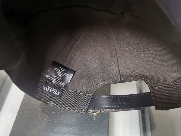 ブランド帽子素材ディテール